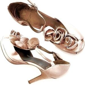 Fergalicious By Fergie Christina Satin High Heels!